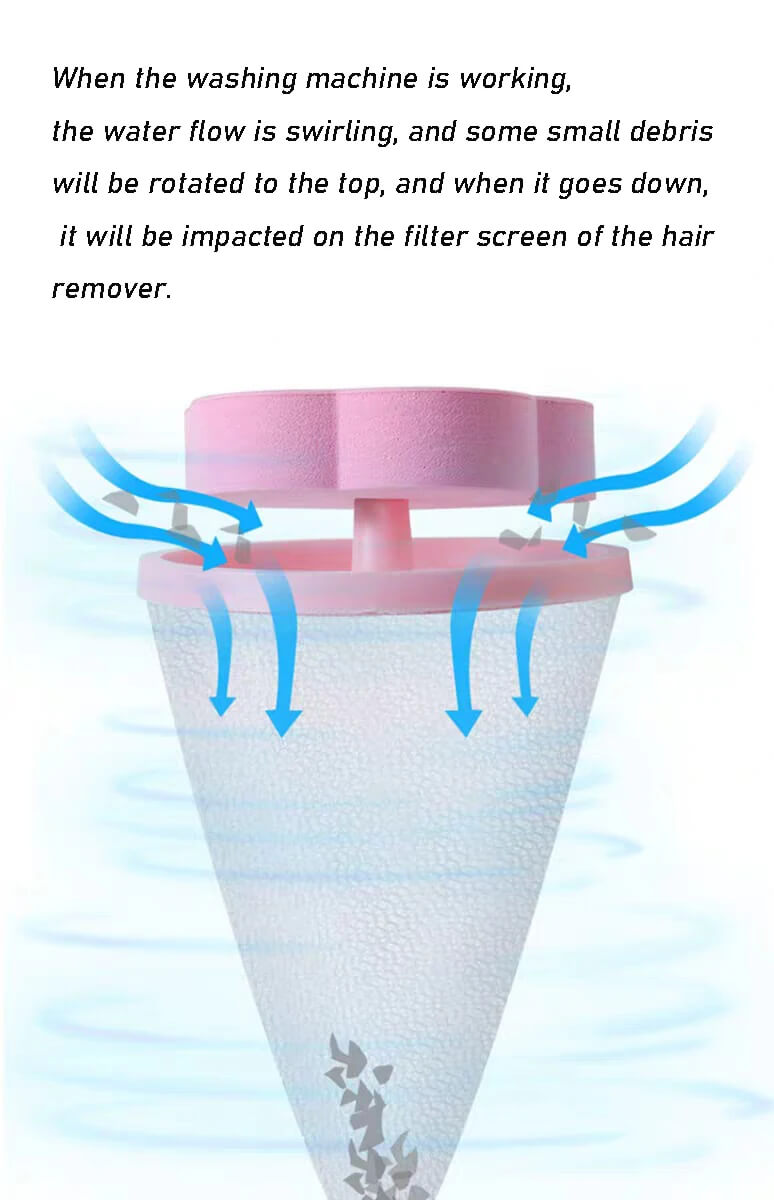 Keep Pet hair out of washing machine